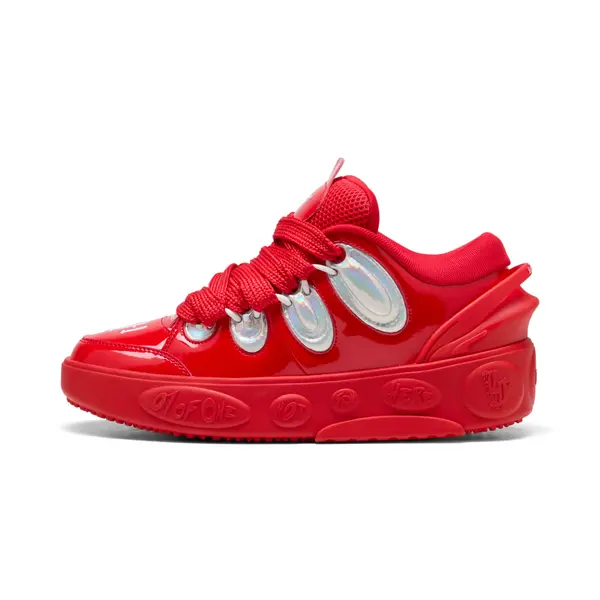 PUMA PUMA LaFrancé Red Iridescent Sneakers Unisex, Shoes, Red/White, 44