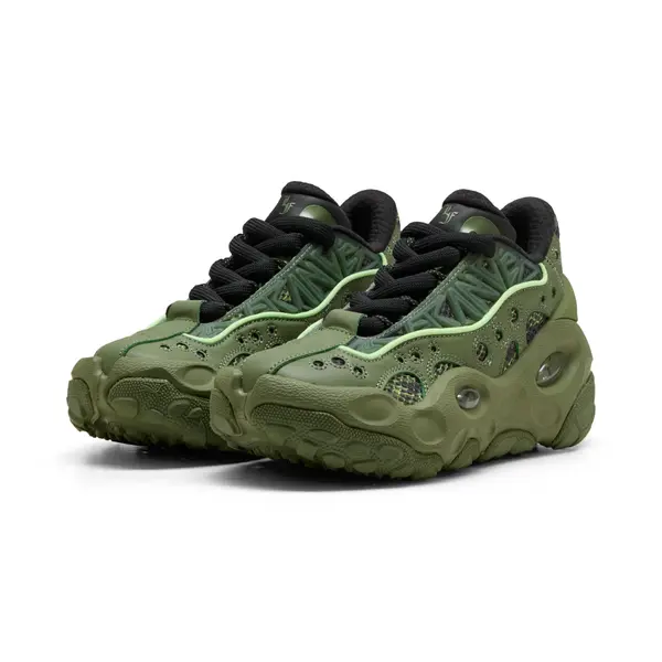 PUMA PUMA LaFrancé RNR Camo Sneakers Youth, Shop, Avocado Green/Fizzy Light, 35.5