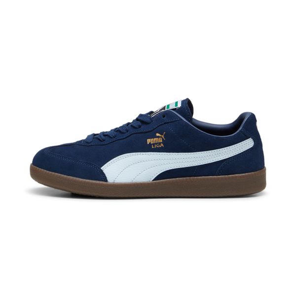 PUMA Puma Liga Suede Sneakers, Blue, Size 42.5, Shoes