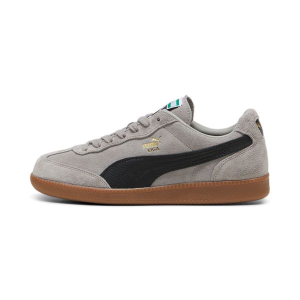 PUMA Puma Liga Suede Sneakers, Gray, Size 43, Shoes