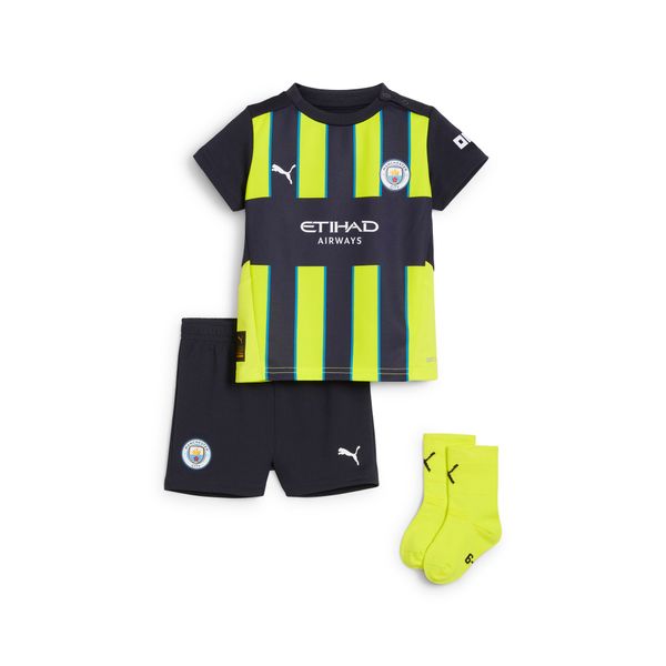 PUMA Puma Manchester City 24/25 Away Babykit Toddler, Blue, Size 1-2Y, Clothing