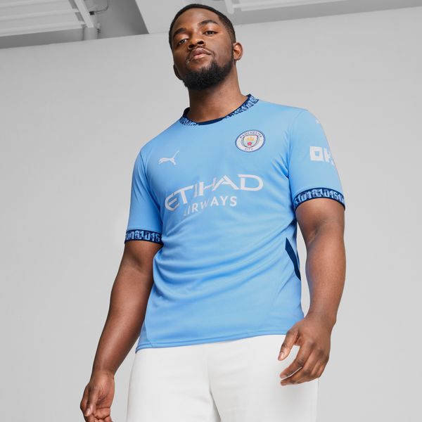 PUMA Puma Manchester City 24/25 Home Jersey, Blue, Size XS, Clothing