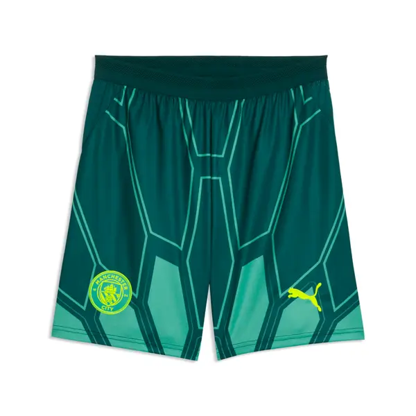 PUMA PUMA Manchester City 26/27 Goalkeeper Shorts Men, Sports, Vibrant Green/Varsity Green, S