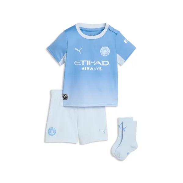 PUMA PUMA Manchester City 26/27 Home Baby Kit Toddlers, Age, Light Blue/Icy Blue, 4-6M