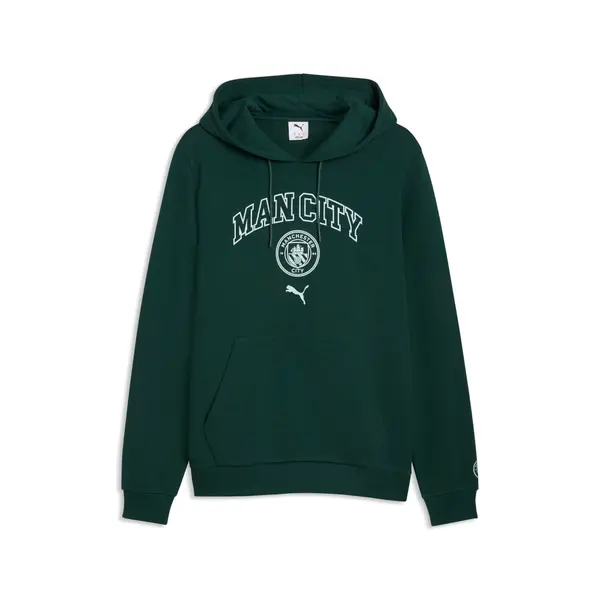 PUMA PUMA Manchester City FtblCulture Hoodie Men, Sport, Green Terrain/Sea Glass, S