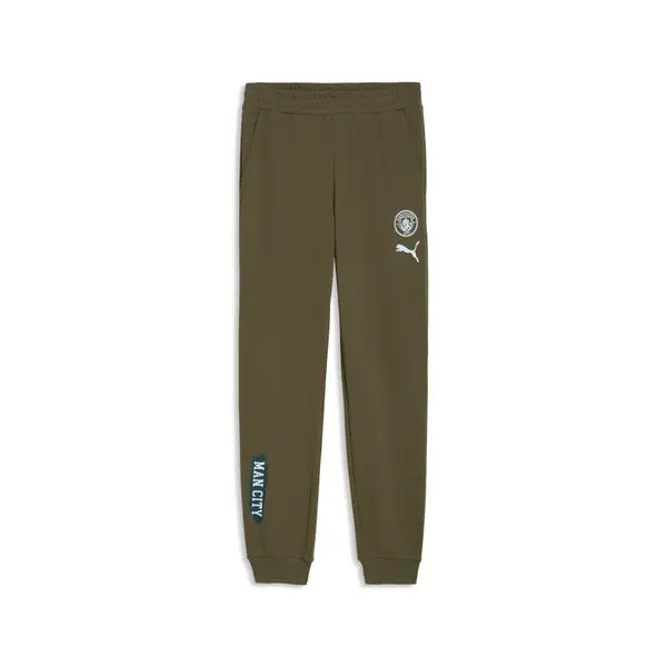 PUMA PUMA Manchester City ftblCulture Sweat Pants Men, Football, Green Moss/Sea Glass, S