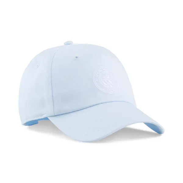 PUMA PUMA Manchester City ftblEssentials Cap, Football, Icy Blue/White, OSFA