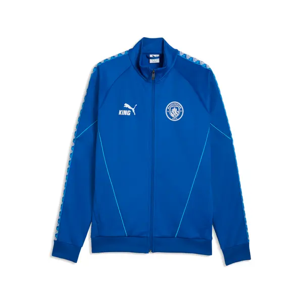 PUMA PUMA Manchester City KING Anthem Track Jacket Men, Sports, Speedy Blue/White, S