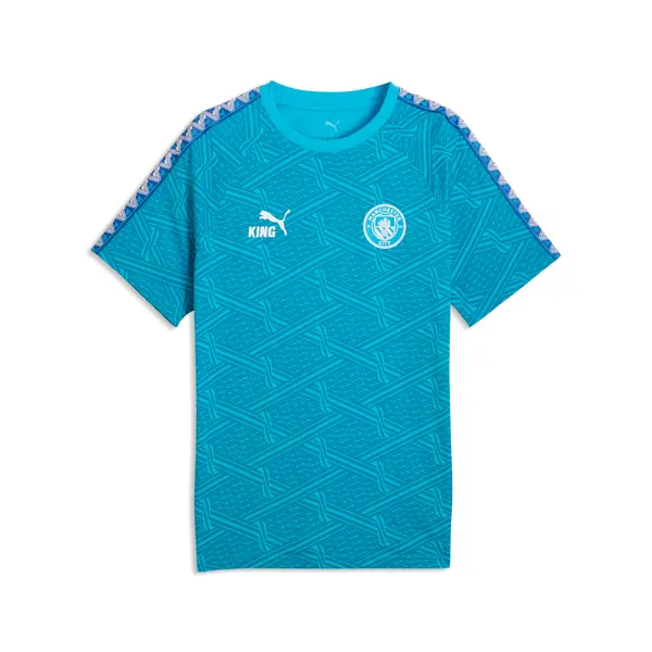 PUMA PUMA Manchester City KING Tee Men, Sport, Speed Blue/White, S