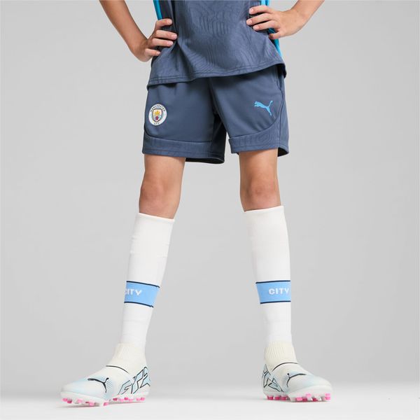 PUMA PUMA Manchester City Training Shorts Youth, Inky Blue/Magic Blue