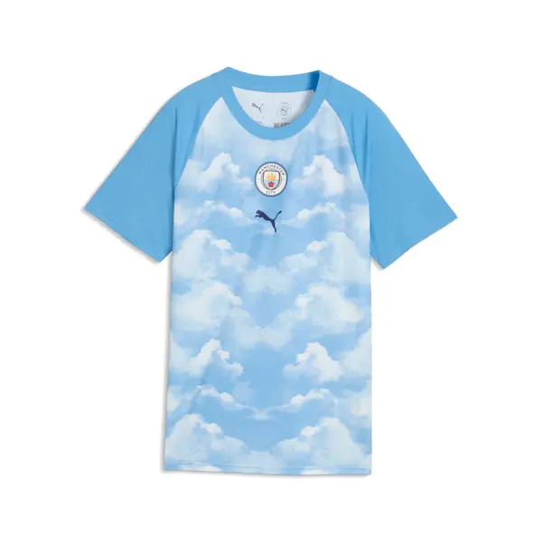 PUMA PUMA Manchester City Warm-Up Jersey Women, Sport, Icy Blue/Regal Blue, S