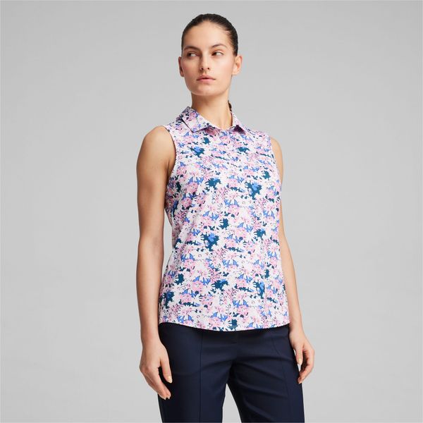 PUMA PUMA Mattr Bloom Sleeveless Women's Golf Polo