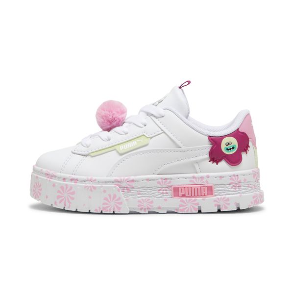 PUMA Puma Mayze Crashed Trolls 2 Sneakers Kids, White, Size 35, Shoes