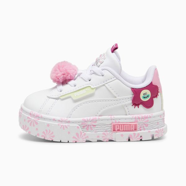 PUMA PUMA Mayze Crashed Trolls 2 Sneakers Toddler, White/Mauved Out