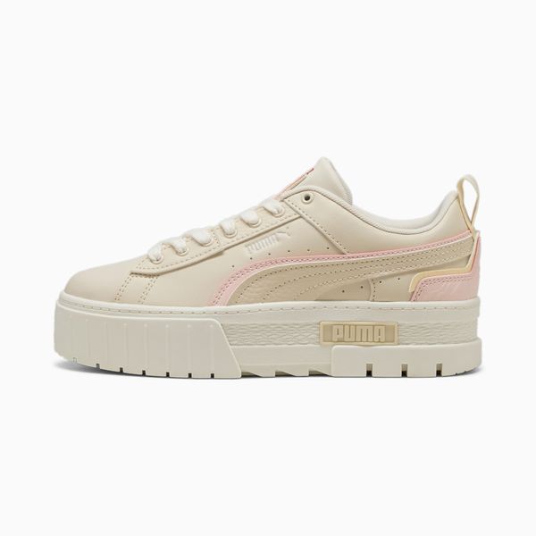 PUMA PUMA Mayze Ut Muted Animal Sneakers Women, Alpine Snow/Island Pink/Creamy Vanilla