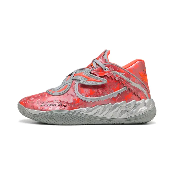PUMA PUMA MB.05 Stainless Basketball Shoes Unisex, Shoes, Silver/Cool Mid Gray, 44