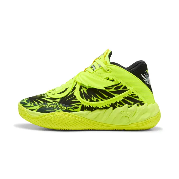 PUMA PUMA MB.05 Voltage Basketball Shoes Youth, Shoes, Yellow Alert/Black, 35.5