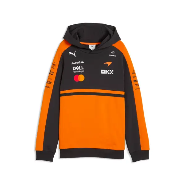 PUMA PUMA McLAREN MASTERCARD F1 TEAM Replica Hoodie Youth, Shop, Papaya, 4-5Y