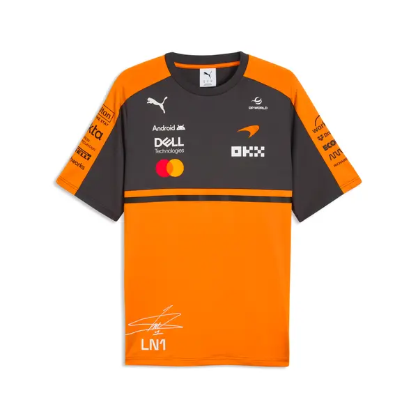 PUMA PUMA McLAREN MASTERCARD F1 TEAM Replica Norris Tee Men, Motorsport, Papaya, S