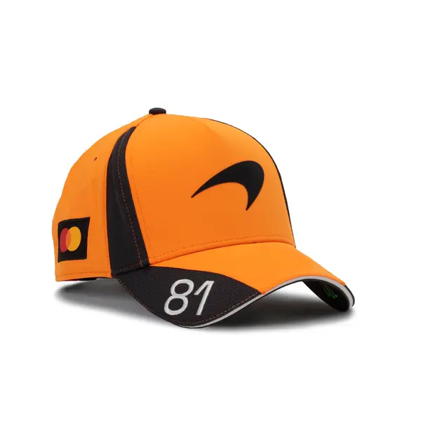 PUMA PUMA McLAREN MASTERCARD F1 TEAM Replica Piastri Baseball Cap Youth, Motorsport, Papaya, YOUTH