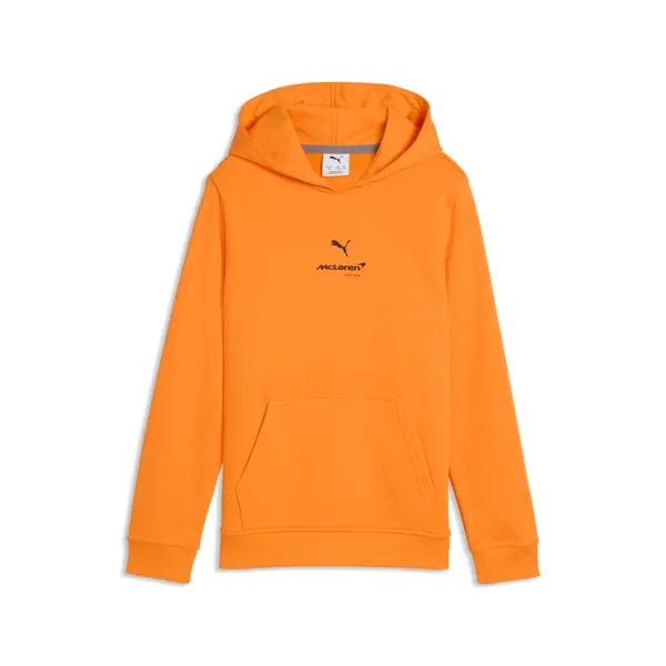 PUMA PUMA McLAREN RACING Essentials Hoodie Youth, Motorsport, Papaya, 15-16Y