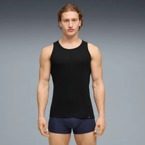 PUMA PUMA Men's Tank Tops (2-Pack), Clothing, Black, L