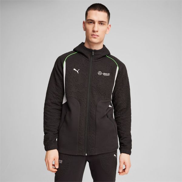 PUMA PUMA Mercedes-Amg Petronas F1 Hooded Sweat Jacket Men, Black