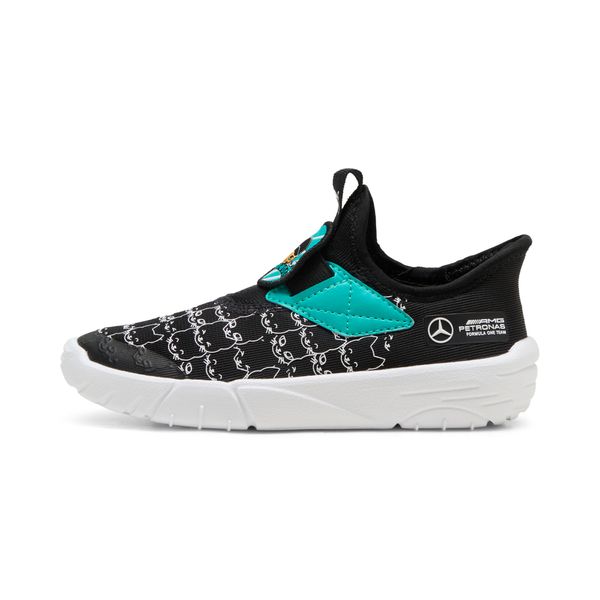 PUMA Puma Mercedes-AMG Petronas F1Â® Slipkart Sneakers Kids, Black, Size 29, Shoes