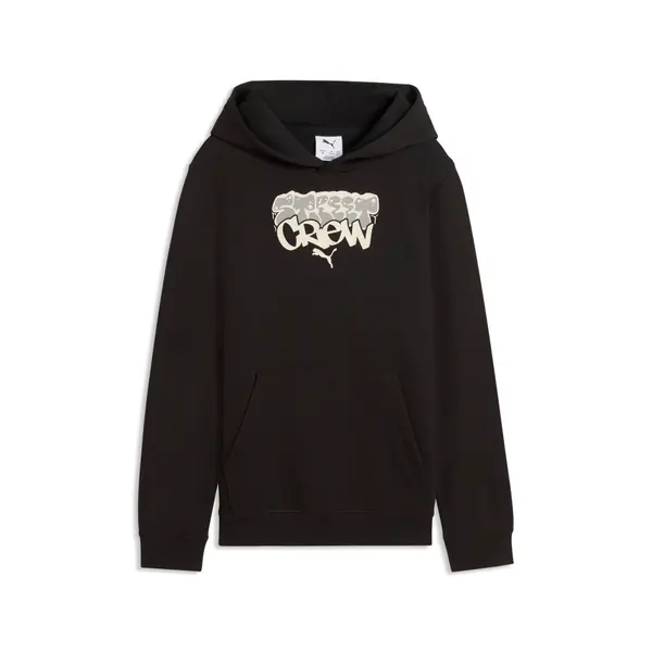 PUMA PUMA MID 90s Hoodie Youth, Sweatshirts, Black, 15-16Y