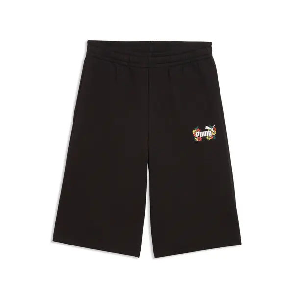 PUMA PUMA MID 90s Relaxed Long Shorts Youth, Age, Black, 15-16Y