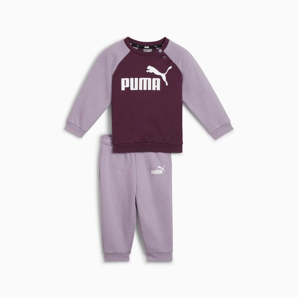 PUMA PUMA Minicats Essentials Raglan Jogger Set Toddler, Pale Plum