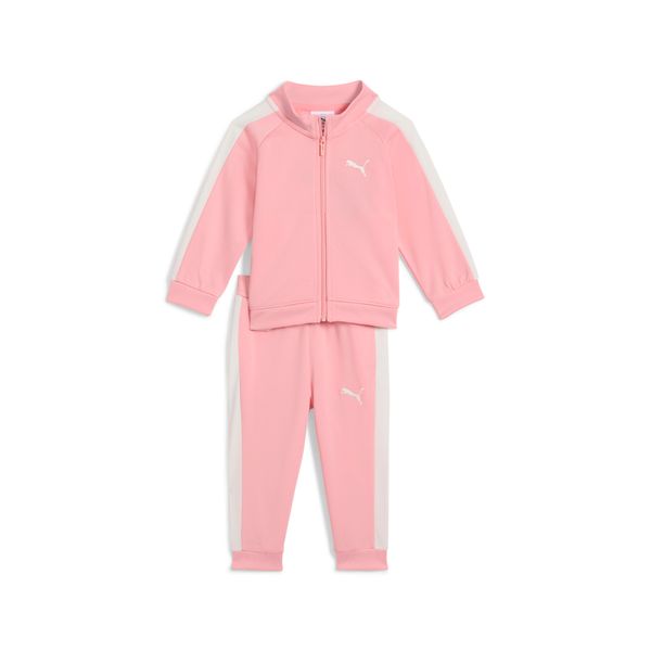 PUMA Puma Minicats T7 ALWAYS ON Suit Toddler, Pink, Size 4-6M, Clothing