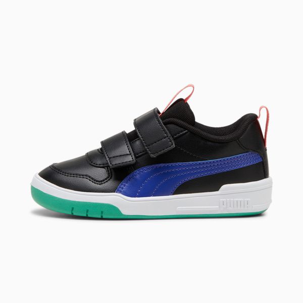 PUMA PUMA Multiflex Sl V Kids' Trainers, Black/Lapis Lazuli