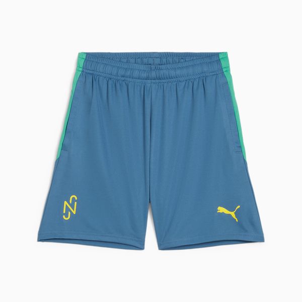 PUMA PUMA Neymar Jr "bna" Shorts 2.0 Youth, Blue Horizon/PelÃ© Yellow