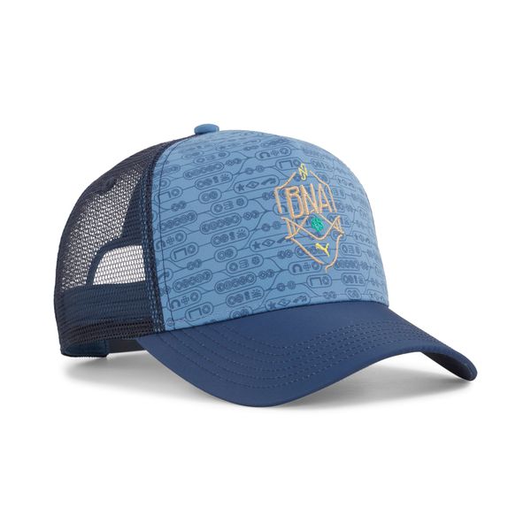 PUMA PUMA Neymar Jr Bna Trucker Cap, Sailing Blue/Gold/PelÃ© Yellow