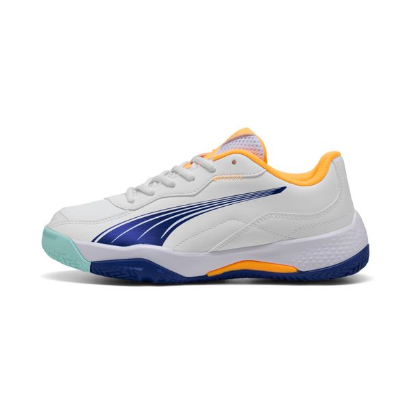 PUMA Puma NOVA Smash Padel Shoes Youth, White, Size 37, Shoes