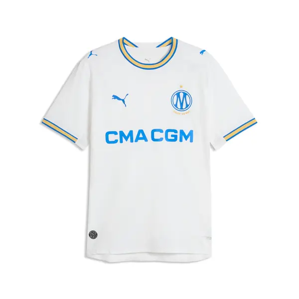 PUMA PUMA Olympique de Marseille 26/27 Home Jersey Authentic Men, Sport, White/Royal, S