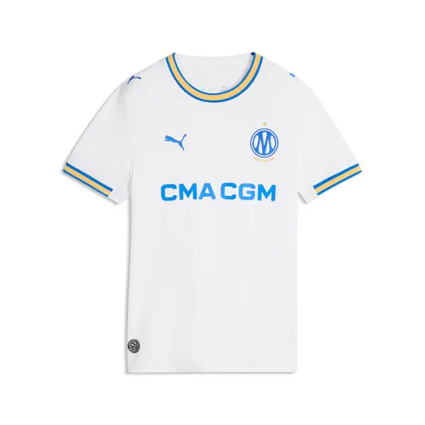 PUMA PUMA Olympique de Marseille 26/27 Home Jersey Women, Sports, White/Royal, S