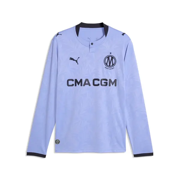 PUMA PUMA Olympique de Marseille 26/27 Third Long Sleeve Jersey Men, Sport, Lavendar Pop/New Navy, S