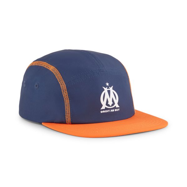 PUMA Puma Olympique de Marseille ftbl STATEMENT Cap, Blue, Size Adult, Sport