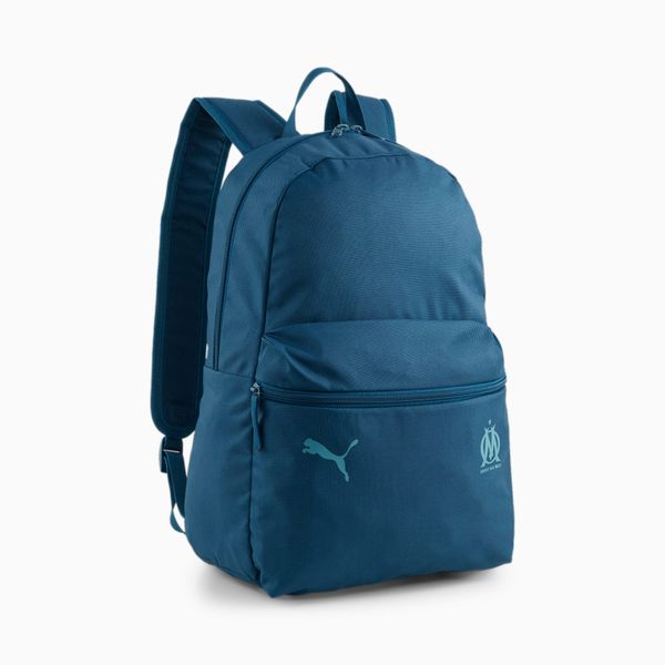 PUMA PUMA Olympique De Marseille Ftblessentials Backpack, Ocean Tropic/Bold Blue
