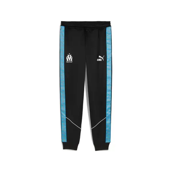 PUMA PUMA Olympique de Marseille KING Anthem Pants Men, Sport, Black/Azure, S