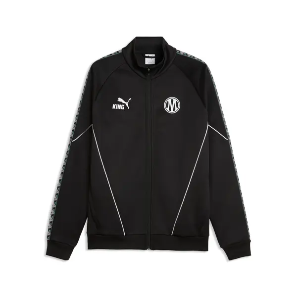 PUMA PUMA Olympique de Marseille KING Full-Zip Anthem Jacket Men, Sport, Black/White, S
