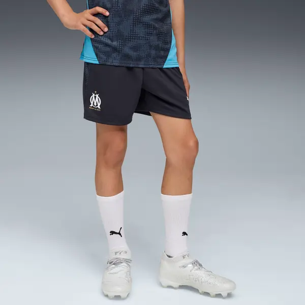 PUMA PUMA Olympique de Marseille Training Pants Youth, Clothing, Navy/White, 15-16Y