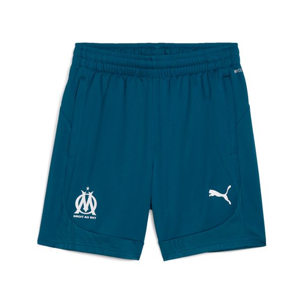 PUMA Puma Olympique de Marseille Training Shorts Youth, Blue, Size 15-16Y, Clothing