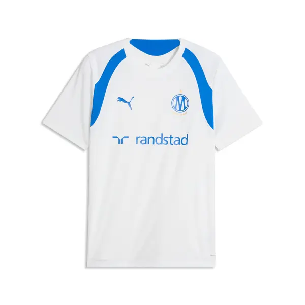 PUMA PUMA Olympique de Marseille Training Slim Jersey Men, Sport, White/Royal, S