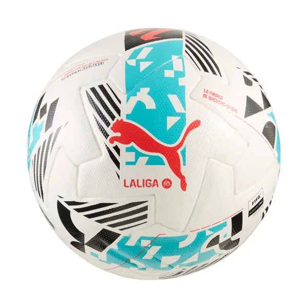 PUMA PUMA Orbita LaLiga 1 Football (FIFA® Quality Pro), Accessories, White/Multicolor, 5