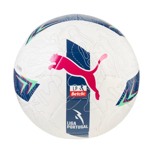 PUMA PUMA Orbita Liga Portugal Football, Accessories, White/Multicolor, 3