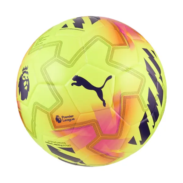 PUMA PUMA Orbita Match Premier League Lights Football (FIFA® Quality), Accessories, Yellow/Multicolor, 5