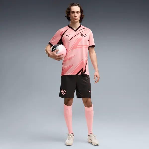 PUMA PUMA Palermo Calcio 26/27 Shorts Men, Clothing, Black/Light Pink, S